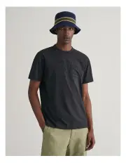 [Gant] Tonal Archive Shield T-Shirt in Black
