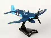 POSTAGE STAMP (PS5356-2) USMC F4U CORSAIR "VMF 422" 1:100 SCALE DIECAST MODEL