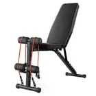 Adjustable Weight Abdominal Bench Sit-Up Back Support Fitness Flat Gym Exercise