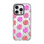 iPhone 16 Pro Clear Case MagSafe Compatible Peppermint Dream (Fashion Illustration Case)