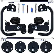 FleiSleep Create A Luxurious Bed Murphy Deluxe Bed Hardware Kit, Medium Air Hydraulic Gas Spring System (Vertical, Twin/Twin XL)