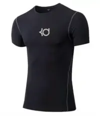 在飛比找Yahoo!奇摩拍賣優惠-🌈KD杜蘭特Kevin Durant健身PRO短袖緊身上衣🌈