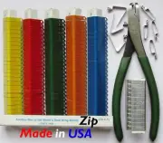 Zip Wing Bands 400pcs Chicken Poultry Bird Numbered Wing Identification ID Tags