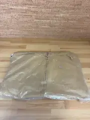 Supreme Overdyed Small Box Zip Up Hooded Sweatshirt Sand XXL FW24 Brand New