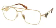 Prada PR B50V 5AK1O1 Men's Glasses Gold Size 59 - Private Health Rebate - Blue Light Block Available