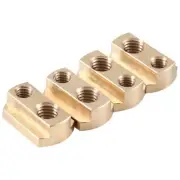 4 PCS Sliding T Nuts with Machine Rice Screw Hydrofoil Mounting T-Nuts M62660