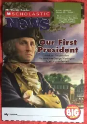 4 SCHOLASTIC POSTERS FEBRUARY 2017 WASHINGTON GROUNDHOG SEGREGATION SHARKS GR 1