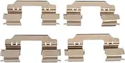 BPF1648C Disc Brake Pad Hardware Kit, Front Brake Pad Brake Caliper Clips, Reduce Brake Noise