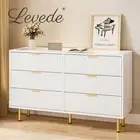 Levede Chest of 6 Drawers Storage Cabinet Hallyway Tower Dresser Tallboy White