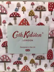 Cath Kidston London 4pc KING Sheet Set *Mini Mushroom Russet* DEEP Pocket