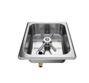 Glass/Milk Jug Rinser Compact. Including Drain Elbow
