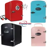 Koolatron Portable Mini Fridge - 4L Bar Fridge for Bedroom, Skincare, Cosmetic