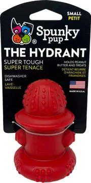 SpunkyPup 'The Hydrant' Dental Dog Toy - Small - New, With Tags