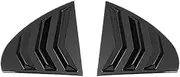 Rear Blinds Side Back Window Louvers Shutters Panel Cover Trim Compatible For Benz C Class W206 Sedan 2022 2023 2024 Car Accessories(Black)