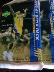 2000-01 UPPER DECK BASKETBALL CARD PACK BOX KOBE BRYANT AUTO ? free shipping
