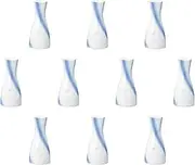 Set of 10 Fukushi Kiri Katakiri Peko Tokuri (Large) [7.4 x 16 cm (240cc)] | Tokuri Reinforced Porcelain Setomonohonpo