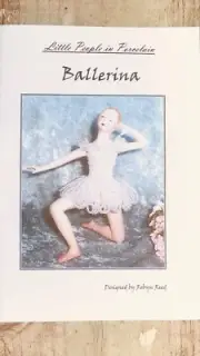 Sew Craft Craft Vintage Design Bead Knitted Ballerina Costume Doll Pattern