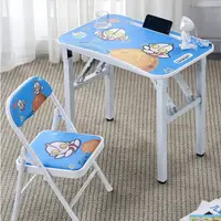 在飛比找蝦皮商城精選優惠-兒童桌子 學習桌 寫字桌椅套裝 摺疊桌子 家用 書桌 吃飯桌