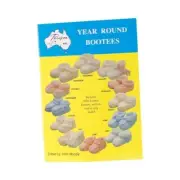 Year Round Bootees Vicki Moodie Knitting Pattern Manual Book
