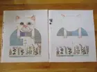 M.L. Helgesen "Herbs" Very Large Hearth Cat Hand Painted Needlepoint Canvas