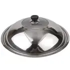 40CM-Replacement Casserole Tempered Glass Saucepan Wok Frying Lid Fit Pans