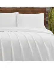 Frye Linen-Blend Sheet Set