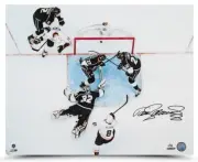 UDA TEEMU SELANNE "AERIAL VIEW" 16 x 20 SIGNED AUTO #1/50 AUTOGRAPH DUCKS 1/1