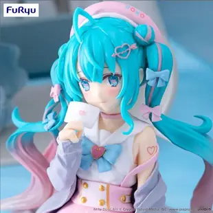 【預購2024年7月】FURYU 景品 初音未來 Love Sailor 泡麵蓋公仔 暗色ver. 東海模型