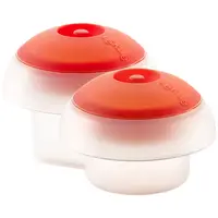 在飛比找樂天市場購物網優惠-《LEKUE》微波煮蛋器2件(白)