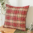 Square Throw Pillowcover INS Style Cushion Cover Christmas Pillowcase Sofa/Bed