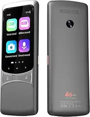 Gvblkq Smart Voice Photo Translation Tool, 4G Version Multilingual Translation Machine, 138 Language Support, 3.1-inch HD Screen, Travel Companion for Accurate Real-Time Translations