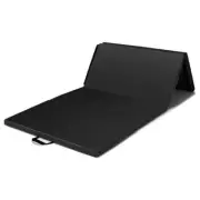 HONEY JOY Gym Flooring Non-Slip Smooth Rectangle Water Proof Foam Indoor Black