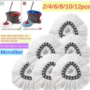 For Vileda/O-cedar Easywring Mop 2/12 PCS Mop Cloth Microfiber Spin Mop Refill