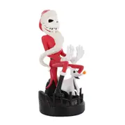 Cable Guys Disney Nightmare Before Christmas Jack Skellington in Santa Suit Phone and Controller Holder