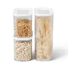 NEW MEPAL MODULA 3 PIECE STORAGE BOX SET Container Pantry Stackable
