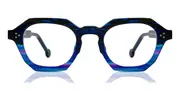LA Eyeworks Goodall 1019 Men's Glasses Blue Size 49 - Private Health Rebate - Blue Light Block Available