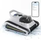 Pool Vacuum for Inground Pools, Cordless Robotic Cleaner, Gray
