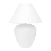 CAFE LIGHTING Picasso Table Lamp - White with White Shade