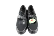 Womens Homyped Prance Black Sandals Slip On Shoes Flats