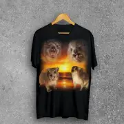 90s Retro Hyrax T-shirt, Vintage Sunset Shirt, Hyraxes Meme Tshirt, Hyrax Tee