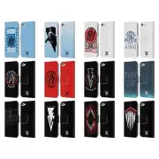 OFFICIAL WWE 2017/18 SUPERSTARS 3 LEATHER BOOK CASE FOR APPLE iPOD TOUCH MP3