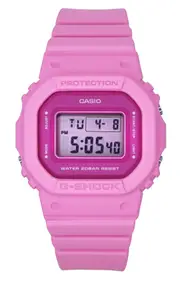 Casio G-Shock Digital Multi-Function Alarm Flash Alert Backlight Bio-Based Resin GMD-S5610PP-4 200M Women's Watch