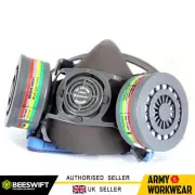 Beeswift ABEK Ready Mask Pre-assembled Gas Vapour Bad Fumes Protection BB3030