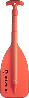 Attwood Emergency Telescoping Paddle for Boating, Orange