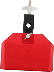 VINTORKY Percussion Instrument Toy Metal Cowbell for Drum Set Drum Accessory High Durability Portable Design