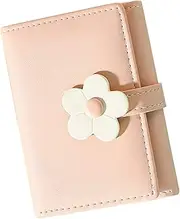 [WESIEVYA] Student Coin Wallet Girls Wallet Coin Purse Leather Bank Card Bag Decorative Key Change Purse