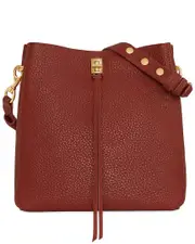 Rebecca Minkoff Darren Leather Shoulder Bag NoSize Orange