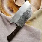 HQ BUTCHER CHEF CLEAVER HAND-FORGED STAINLESS STEEL SLICING COOKING CHEFS KNIVES