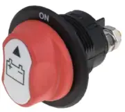 Battery Master Mini Rotary Isolator Switch On/Off Switch 12v 24v 100A IP65 SPST