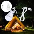 LED Lantern Power Book Light 5V USB Lamp Mini Bulb Student Study Table